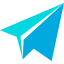 Telegram іконка 64x64