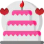 Wedding cake icon 64x64
