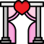 Wedding arch icon 64x64