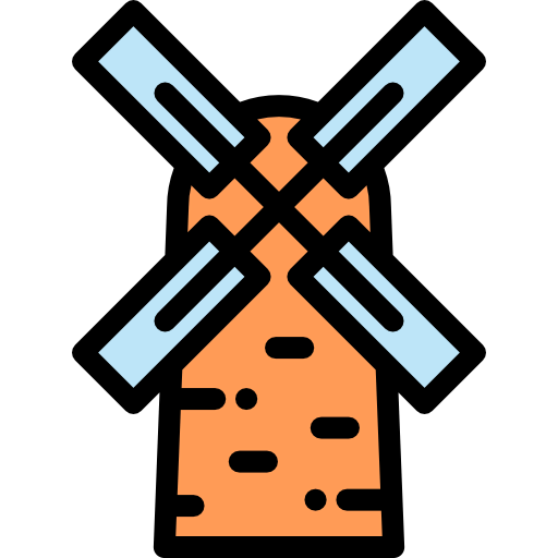 Wind mill icon
