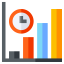 Bar chart icon 64x64