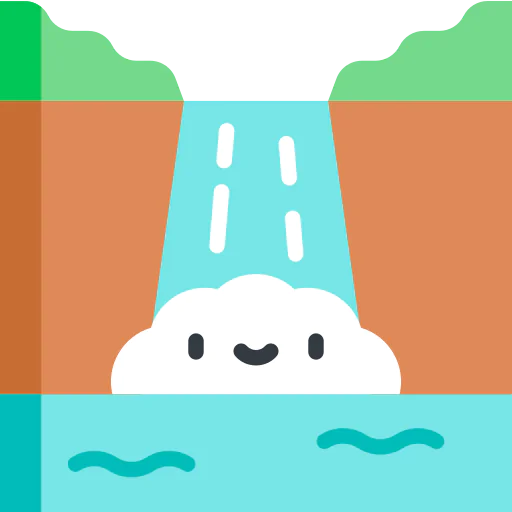 Waterfall icon