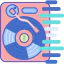 Electronic dance music icon 64x64