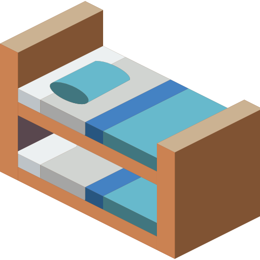 Bunk bed icon
