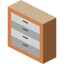 Drawers icon 64x64