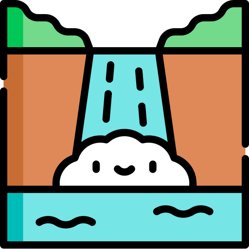 Waterfall icon
