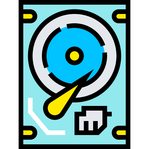 Hard disk icon