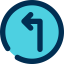 Turn left Ikona 64x64