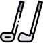 Golf sticks Ikona 64x64