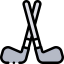 Golf sticks Ikona 64x64