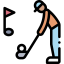 Golf player icon 64x64