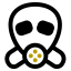 Gas mask icon 64x64
