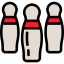 Bowling pins icon 64x64