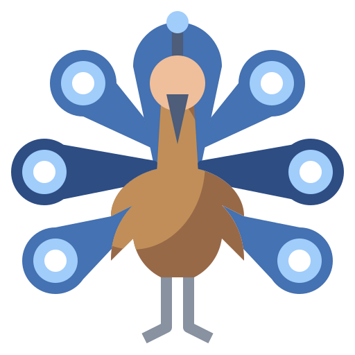 Peacock icon