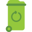 Recycling bin icon 64x64