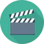Clapperboard icon 64x64
