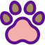 Paw print icon 64x64