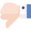Dislike icon 64x64