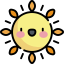 Sun icon 64x64