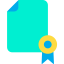 Certificate icon 64x64
