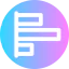 Bar chart icon 64x64