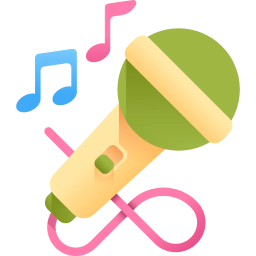 Singing ícono