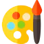 Paint palette icon 64x64