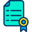 Certificate icon 64x64