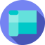 Yoga mat icon 64x64