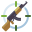 Assault rifle icon 64x64