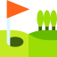 Golf field Ikona 64x64