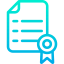 Certificate icon 64x64