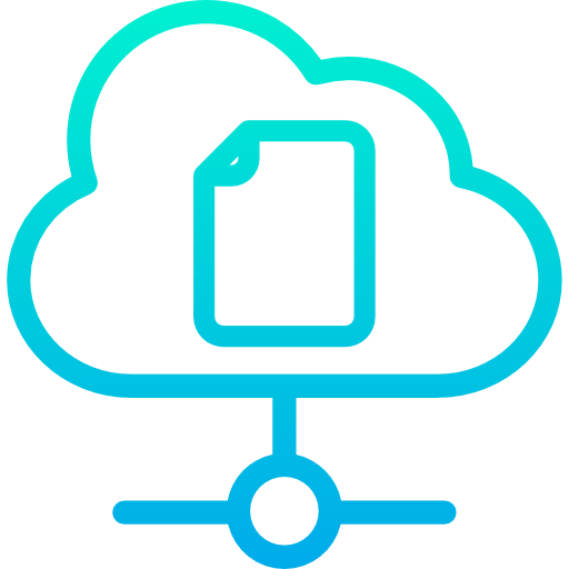 Cloud computing icon