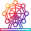 Ferris wheel icon 64x64