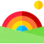 Rainbow icon 64x64