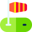 Wind flag icon 64x64