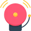 School bell icon 64x64