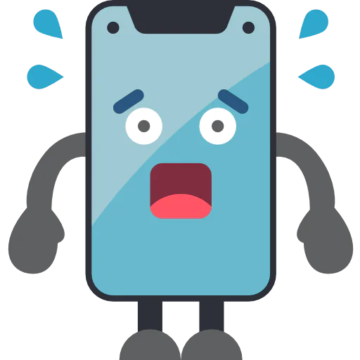 Scared icon