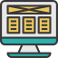 Монитор иконка 64x64