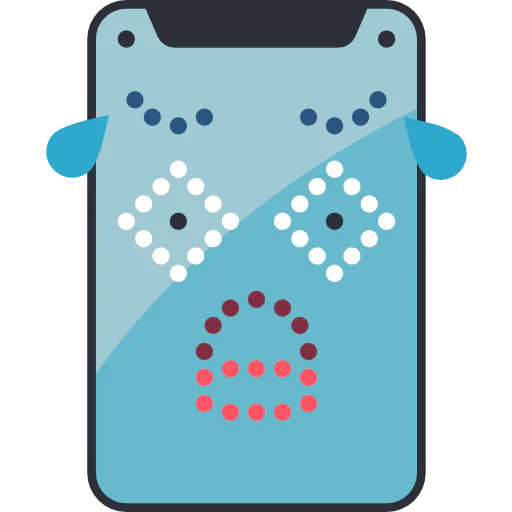 Scared icon