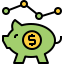 Piggy bank icon 64x64