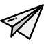 Paper plane icon 64x64