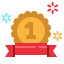 Number one ícono 64x64