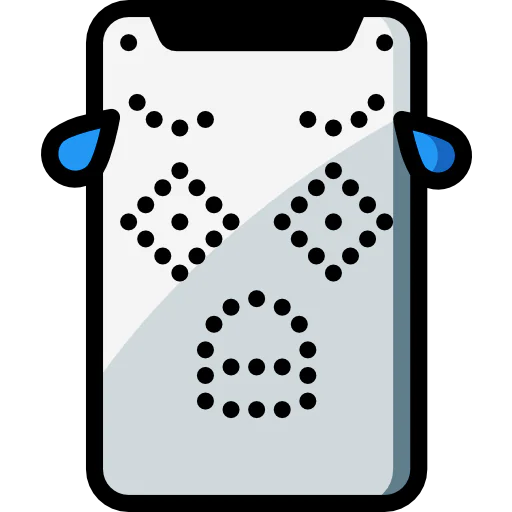 Scared icon