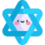 Star of david icon 64x64