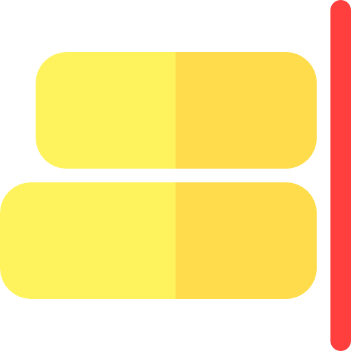 Align right icon