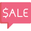 Sale sign icon 64x64