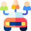 Carsharing icône 64x64