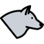 Wolf icon 64x64