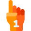 Foam hand icon 64x64